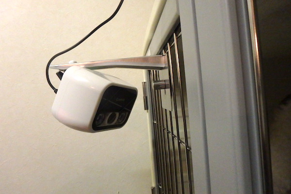 カメラモニターの写真